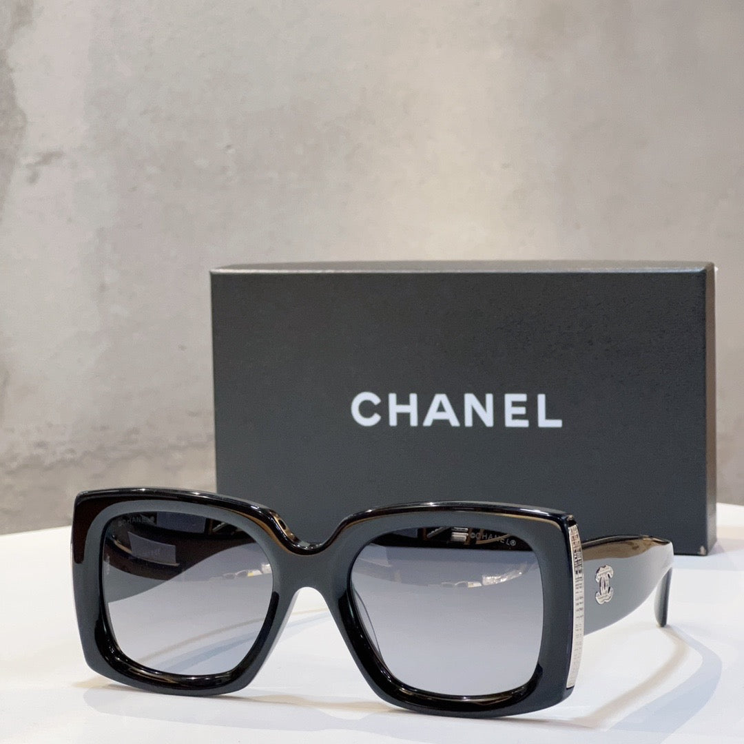'- CHANEL RECTANGLE 5435 C622/S6 Women's Acetate Sunglasses 5 COLORS ✨ - buyonlinebehappy