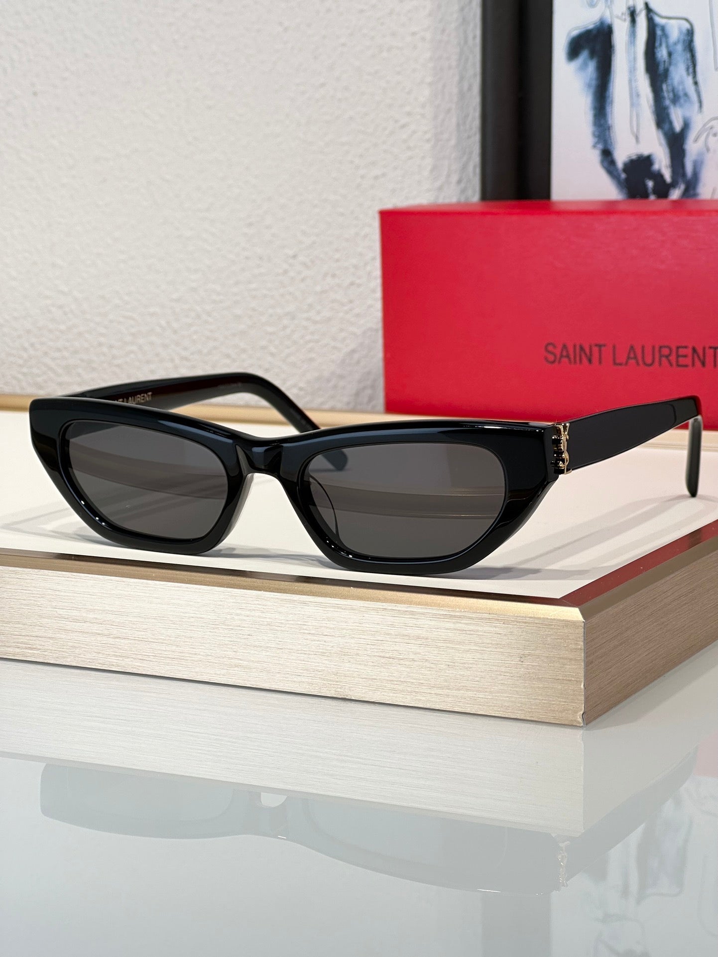 '-  YSL Saint Laurent SL M126 cat-eye sunglasses ✨ - buyonlinebehappy