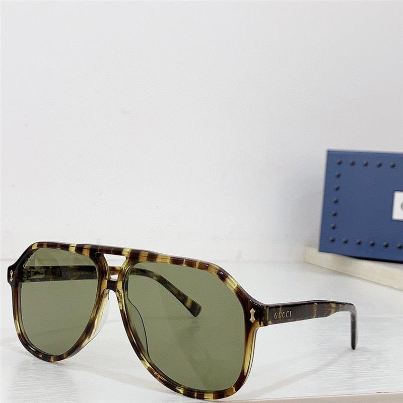 Gucci GG1042 Sunglasses feature a rectangular Pilot ✨ - buyonlinebehappy