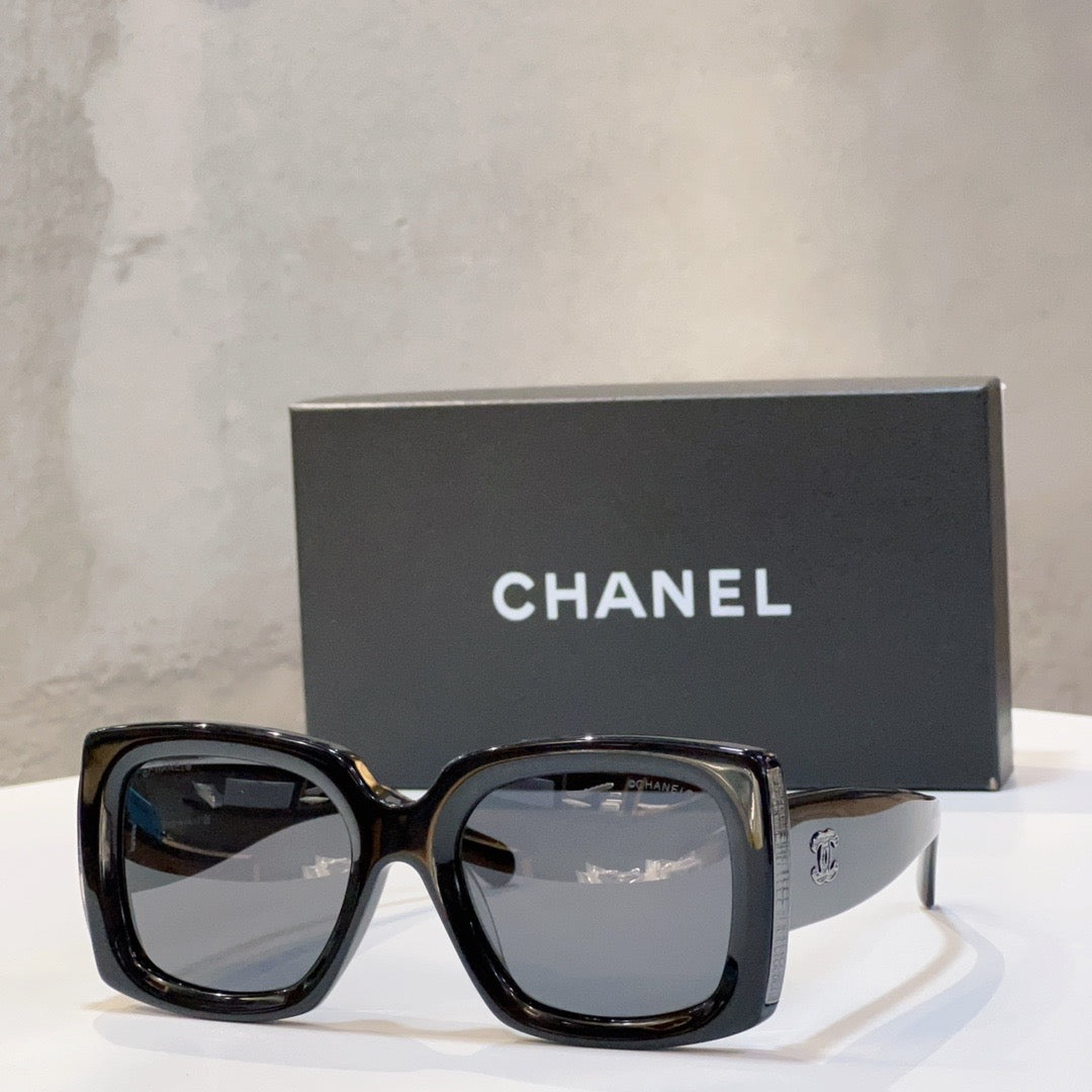 '- CHANEL RECTANGLE 5435 C622/S6 Women's Acetate Sunglasses 5 COLORS ✨ - buyonlinebehappy