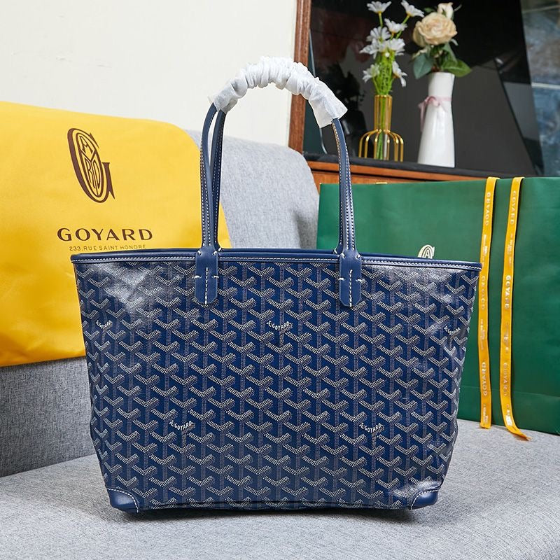 '- Goyard Artois Tote In Goyardine Canvas PM-GM-11 Colors ✨ - buyonlinebehappy