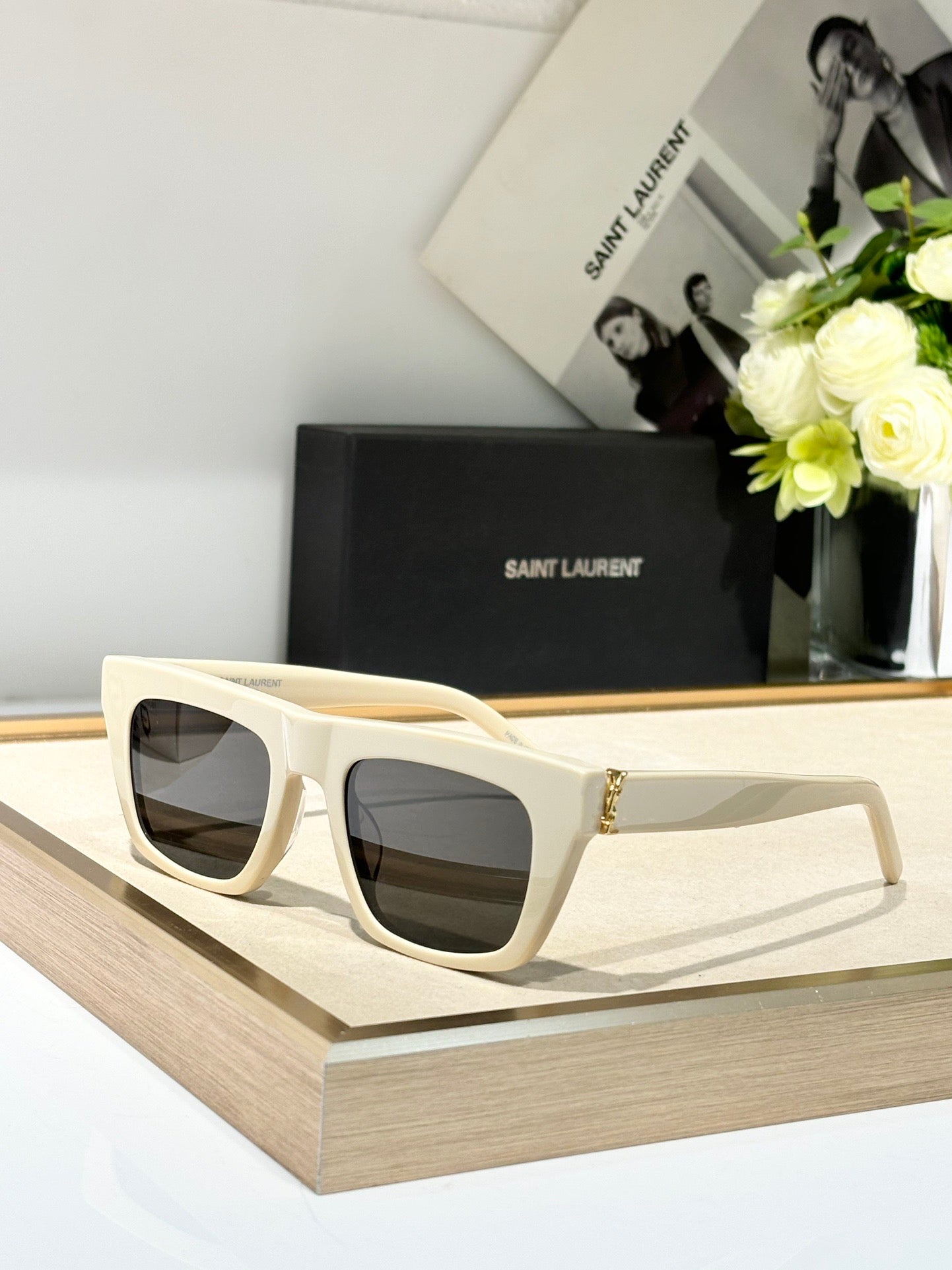 YSL Saint Laurent SL M131 Women's Sunglasses ✨ - buyonlinebehappy