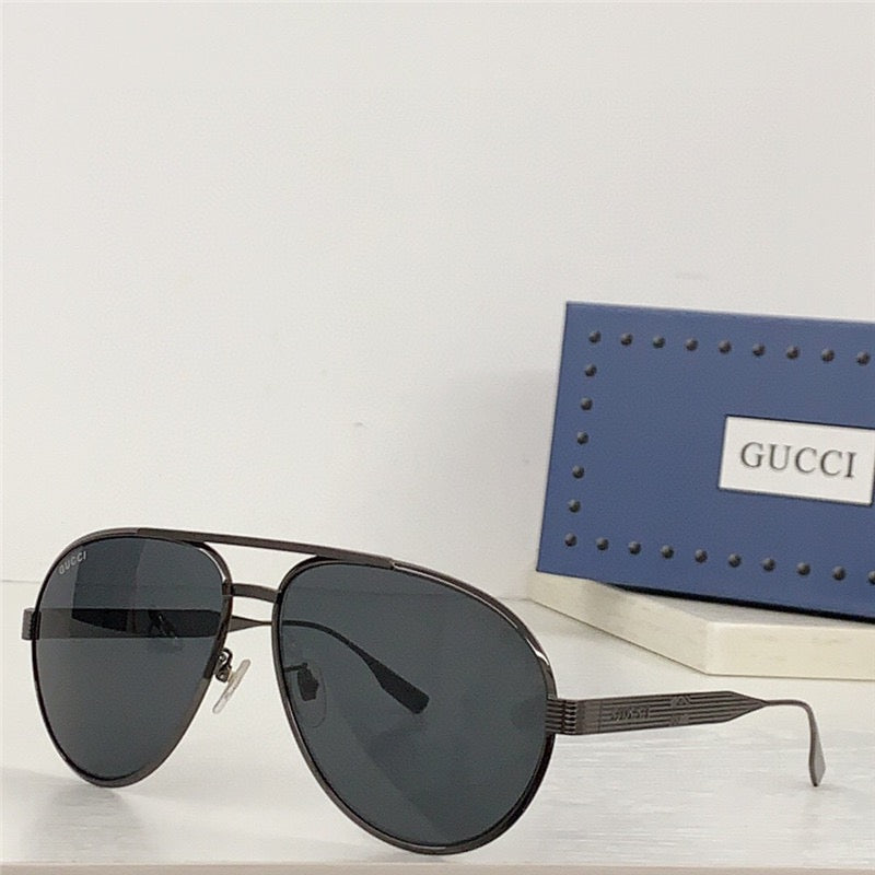 New Season Gucci 1513S Eyewear navigator-frame Sunglasses  ✨ - buyonlinebehappy