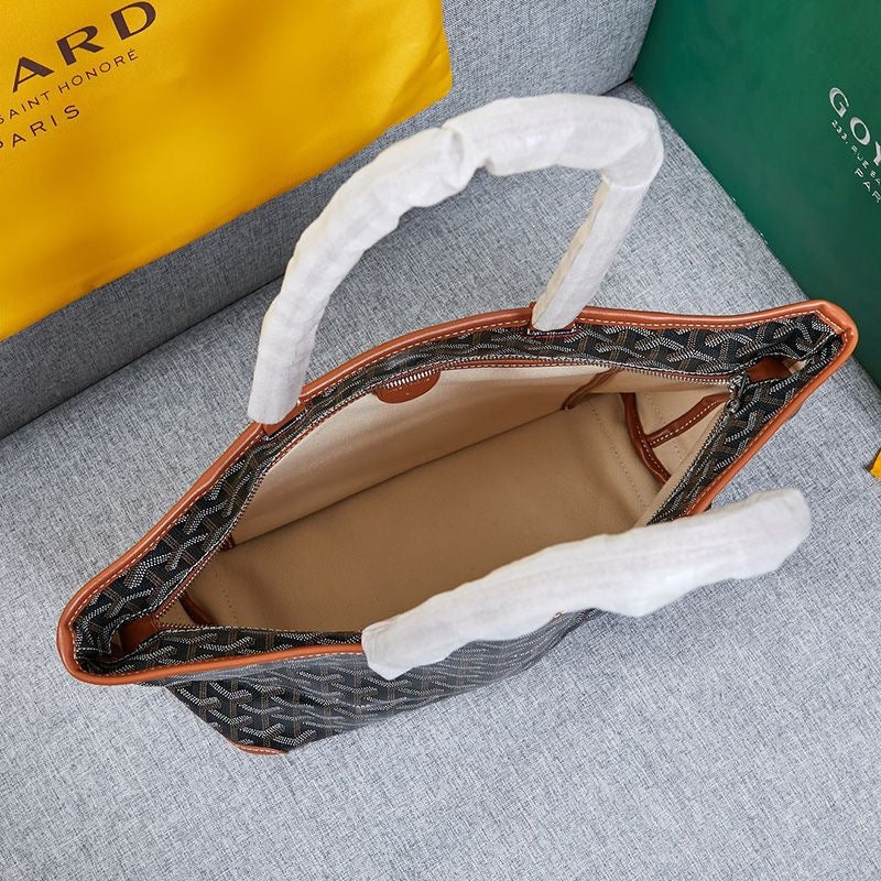 '- Goyard Artois Tote In Goyardine Canvas PM-GM-11 Colors ✨ - buyonlinebehappy