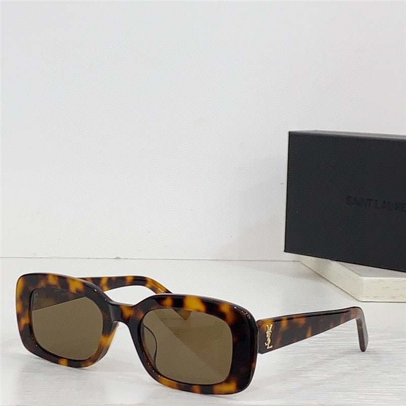 Saint Laurent Eyewear SL M130 rectangle-frame Sunglasses ✨ - buyonlinebehappy