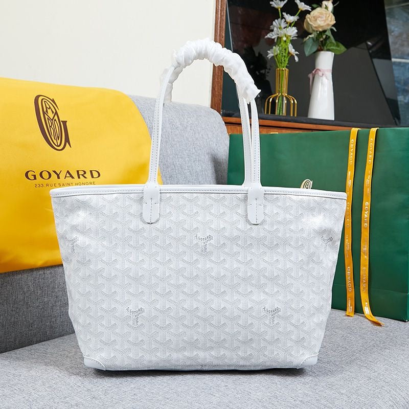 '- Goyard Artois Tote In Goyardine Canvas PM-GM-11 Colors ✨ - buyonlinebehappy