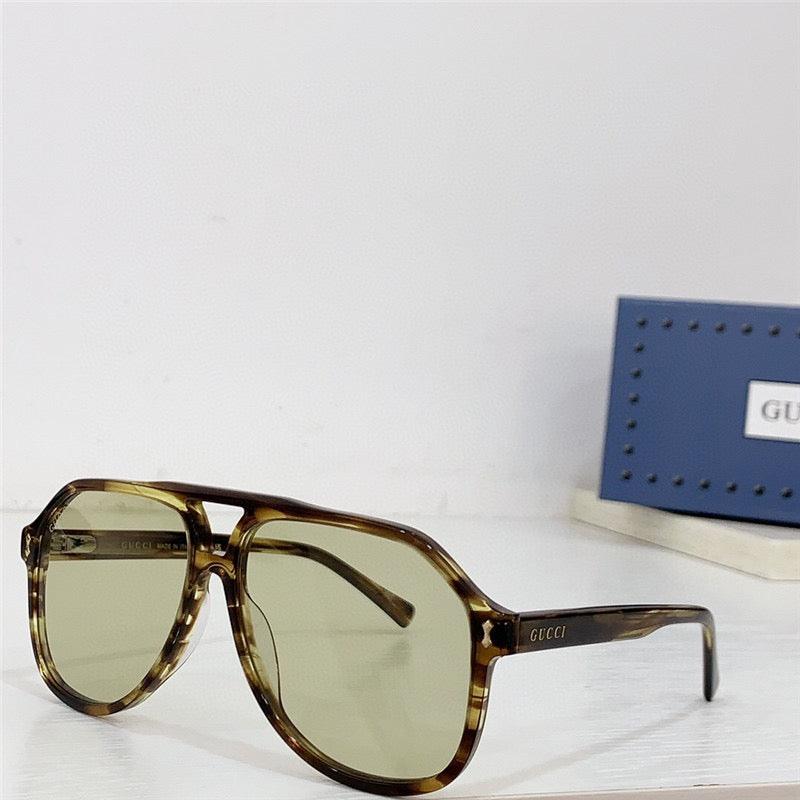 Gucci GG1042 Sunglasses feature a rectangular Pilot ✨ - buyonlinebehappy