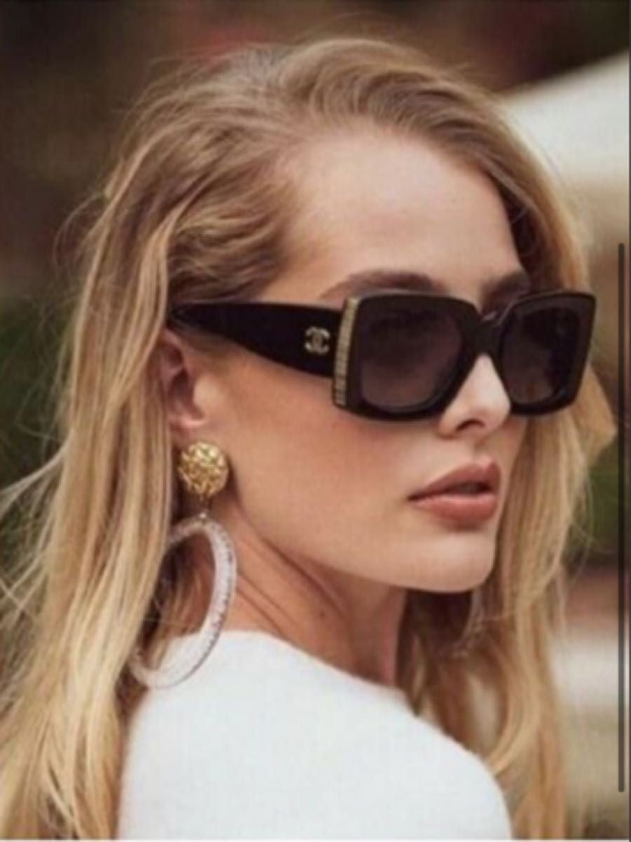 '- CHANEL RECTANGLE 5435 C622/S6 Women's Acetate Sunglasses 5 COLORS ✨ - buyonlinebehappy