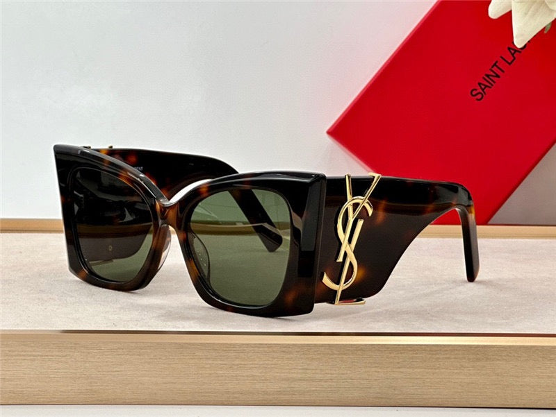 '- YSL Saint Laurent M119 Blaze Women's Oversize Sunglasses ✨ - buyonlinebehappy