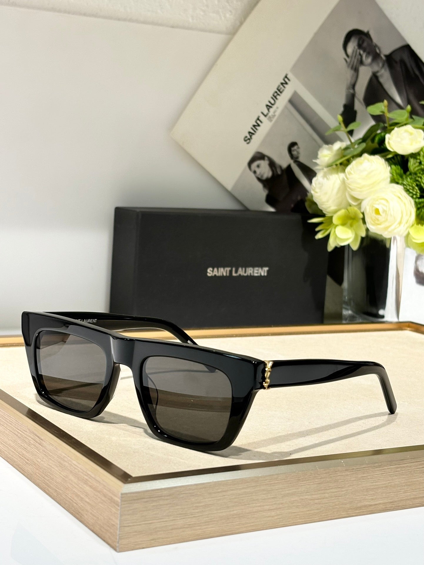 YSL Saint Laurent SL M131 Women's Sunglasses ✨ - buyonlinebehappy