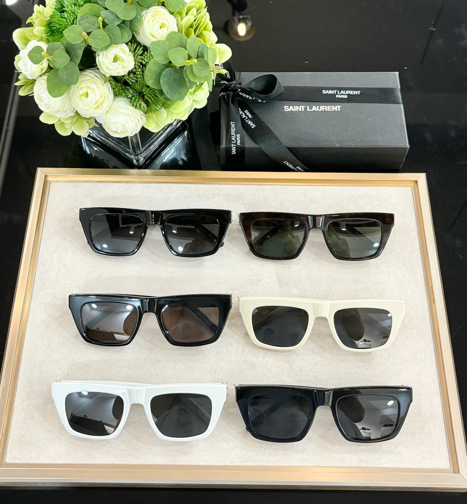 YSL Saint Laurent SL M131 Women's Sunglasses ✨ - buyonlinebehappy