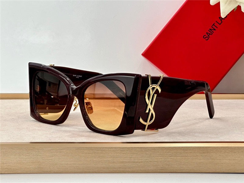 '- YSL Saint Laurent M119 Blaze Women's Oversize Sunglasses ✨ - buyonlinebehappy