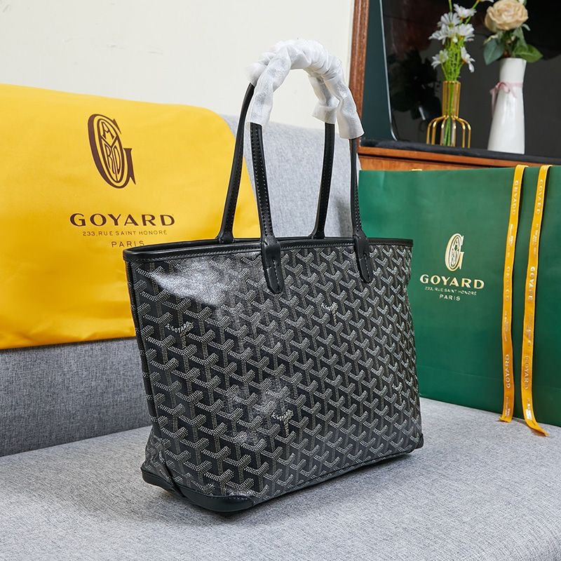 '- Goyard Artois Tote In Goyardine Canvas PM-GM-11 Colors ✨ - buyonlinebehappy