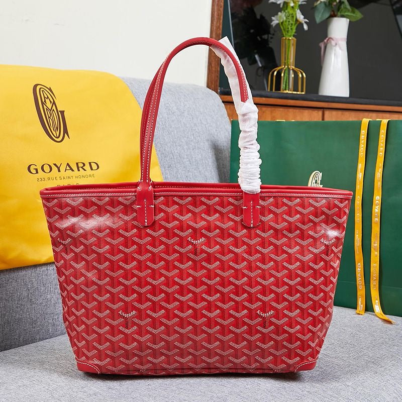 '- Goyard Artois Tote In Goyardine Canvas PM-GM-11 Colors ✨ - buyonlinebehappy