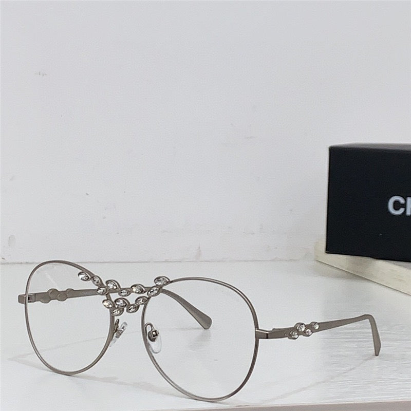 2024 CHANEL Pilot Metal & Strass Sunglasses 9566B 🖤 - buyonlinebehappy