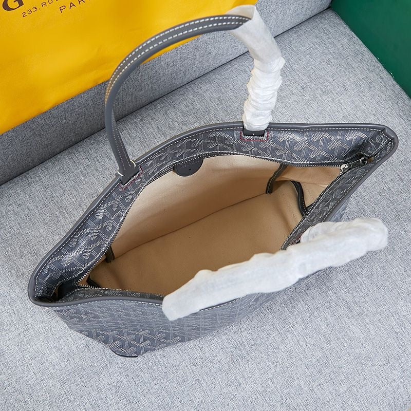'- Goyard Artois Tote In Goyardine Canvas PM-GM-11 Colors ✨ - buyonlinebehappy