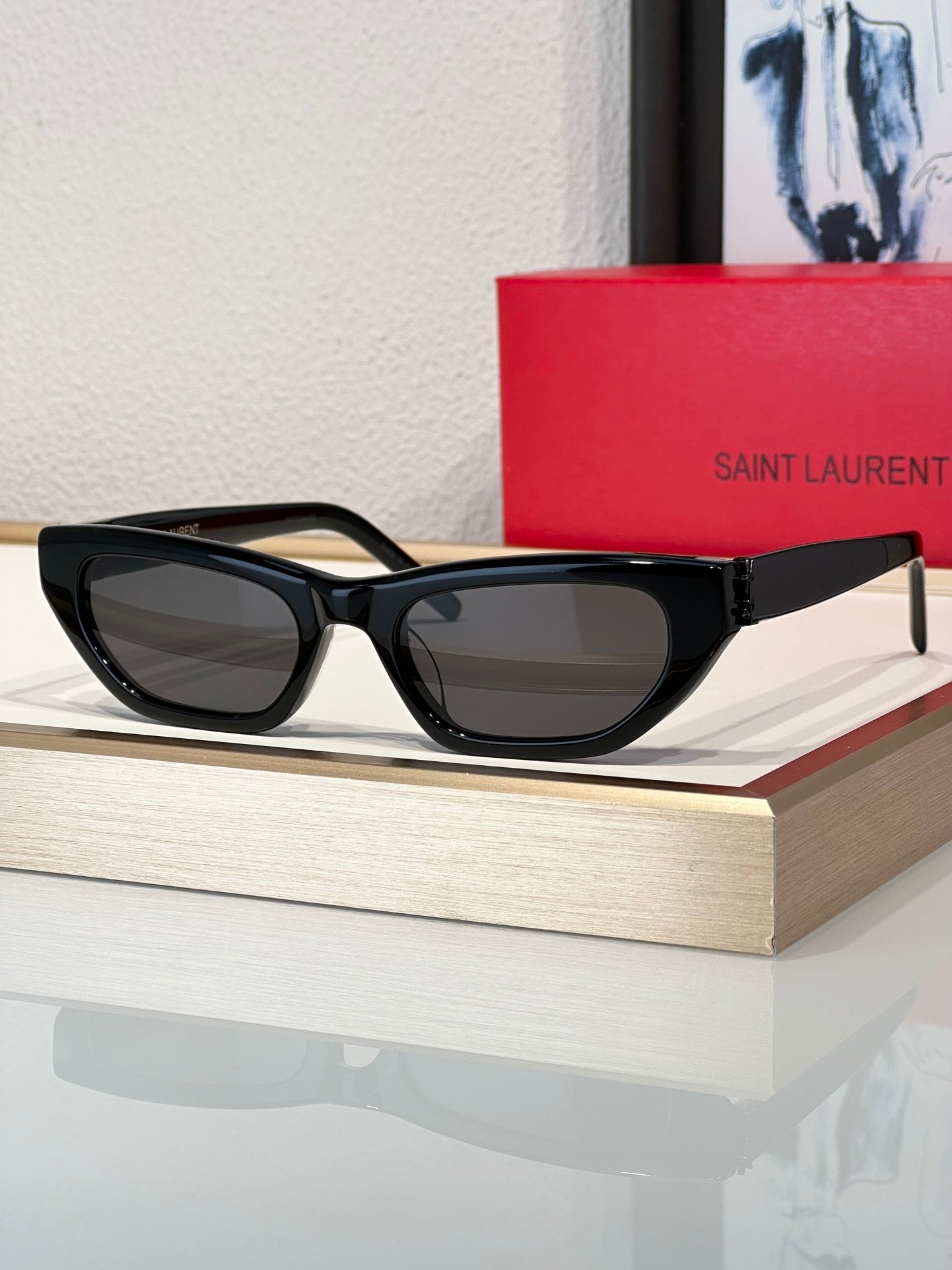 '-  YSL Saint Laurent SL M126 cat-eye sunglasses ✨ - buyonlinebehappy