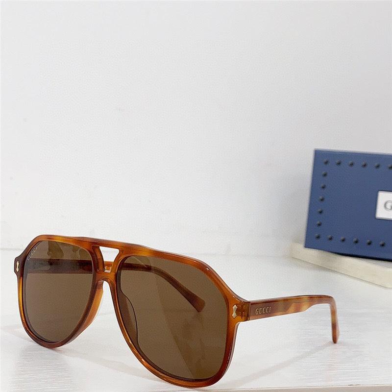 Gucci GG1042 Sunglasses feature a rectangular Pilot ✨ - buyonlinebehappy