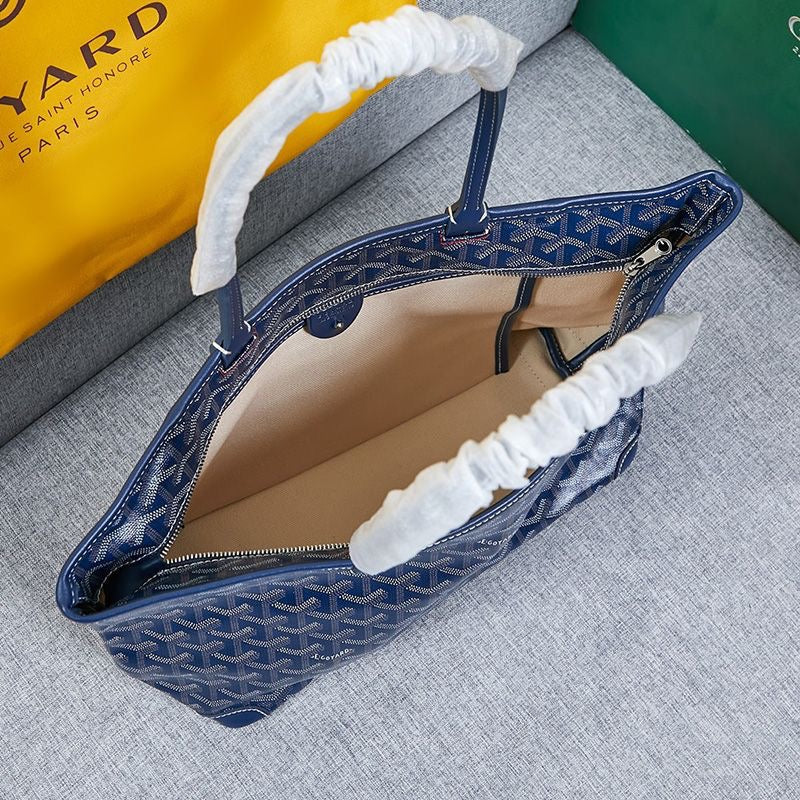 '- Goyard Artois Tote In Goyardine Canvas PM-GM-11 Colors ✨ - buyonlinebehappy