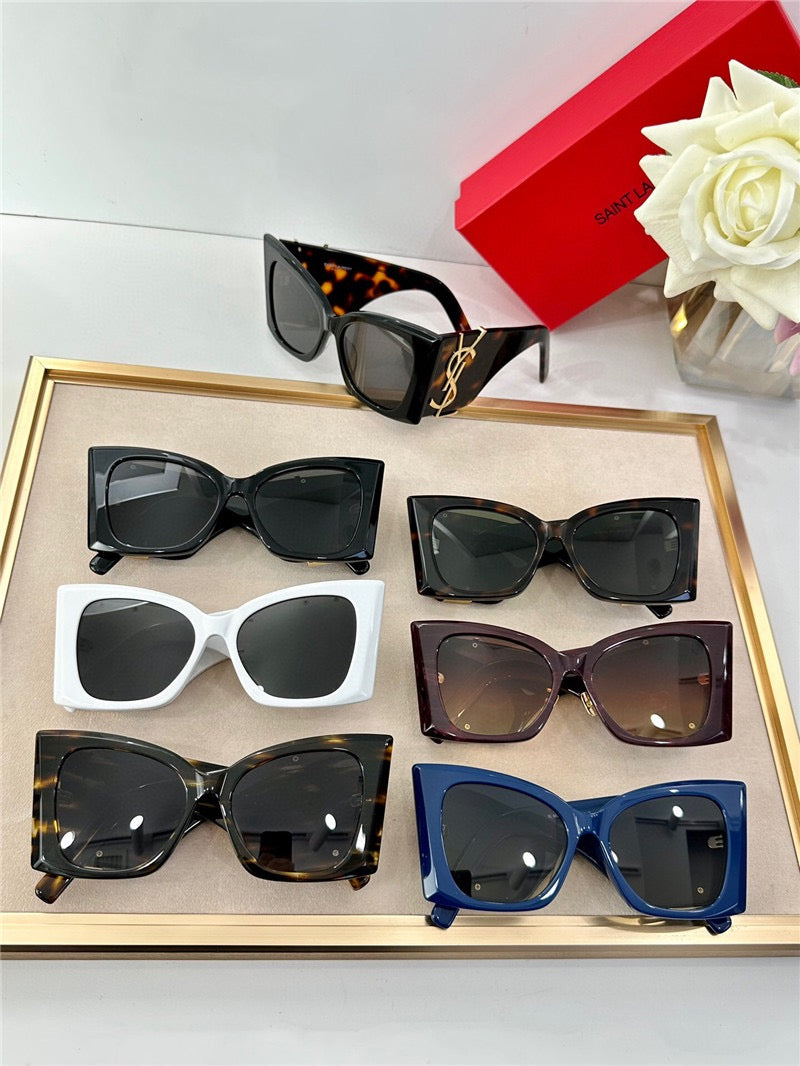 '- YSL Saint Laurent M119 Blaze Women's Oversize Sunglasses ✨ - buyonlinebehappy