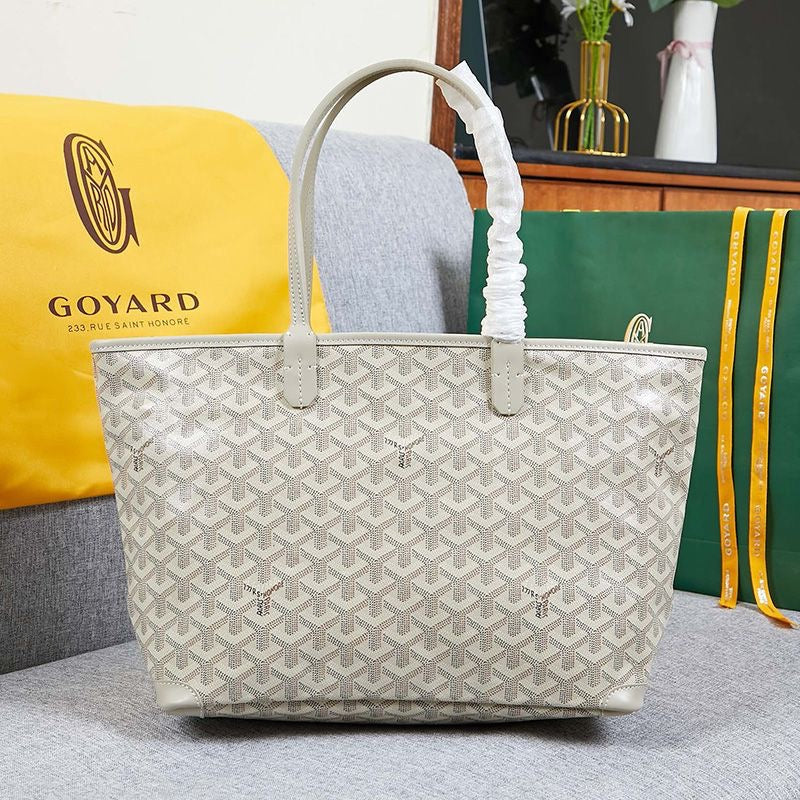 '- Goyard Artois Tote In Goyardine Canvas PM-GM-11 Colors ✨ - buyonlinebehappy