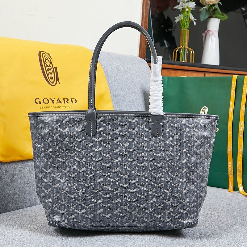 '- Goyard Artois Tote In Goyardine Canvas PM-GM-11 Colors ✨ - buyonlinebehappy