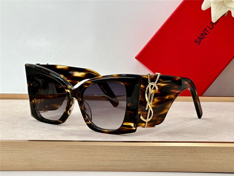 '- YSL Saint Laurent M119 Blaze Women's Oversize Sunglasses ✨ - buyonlinebehappy