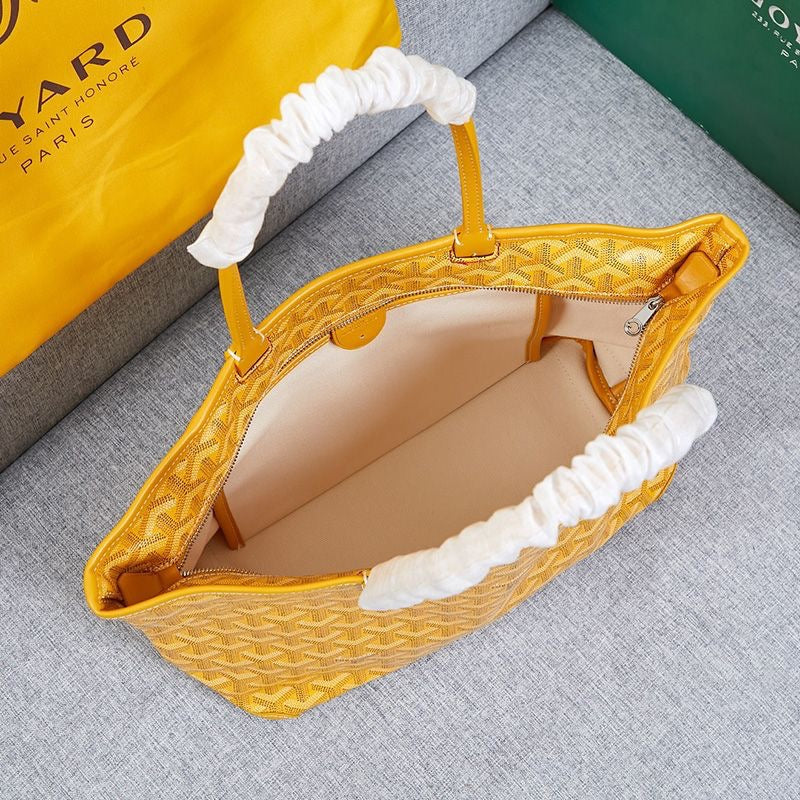 '- Goyard Artois Tote In Goyardine Canvas PM-GM-11 Colors ✨ - buyonlinebehappy