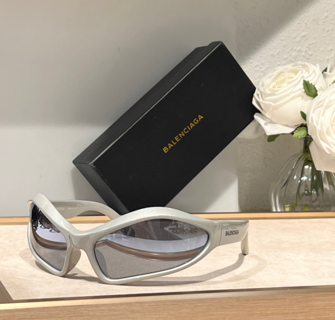 BALENCIAGA Fennec Oval 0314S acetate Sunglasses 👽 - buyonlinebehappy