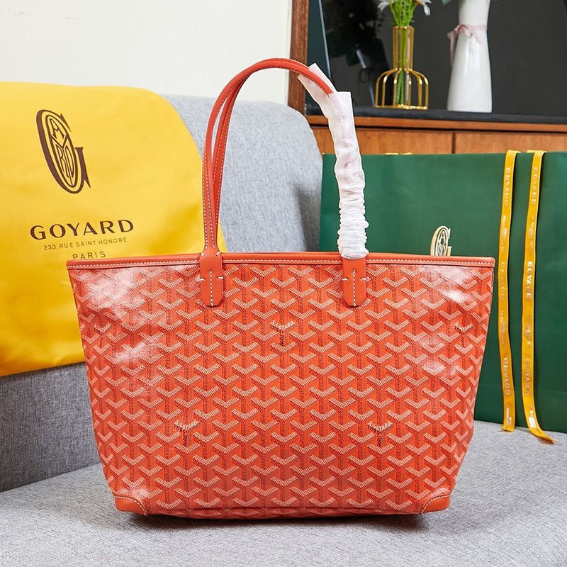 '- Goyard Artois Tote In Goyardine Canvas PM-GM-11 Colors ✨ - buyonlinebehappy
