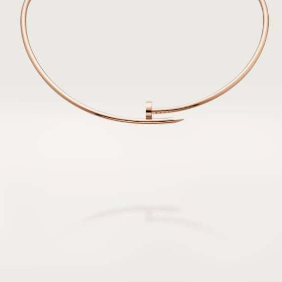 Cartier 18K Gold Plated JUSTE UN CLOU Necklace with diamonds✨