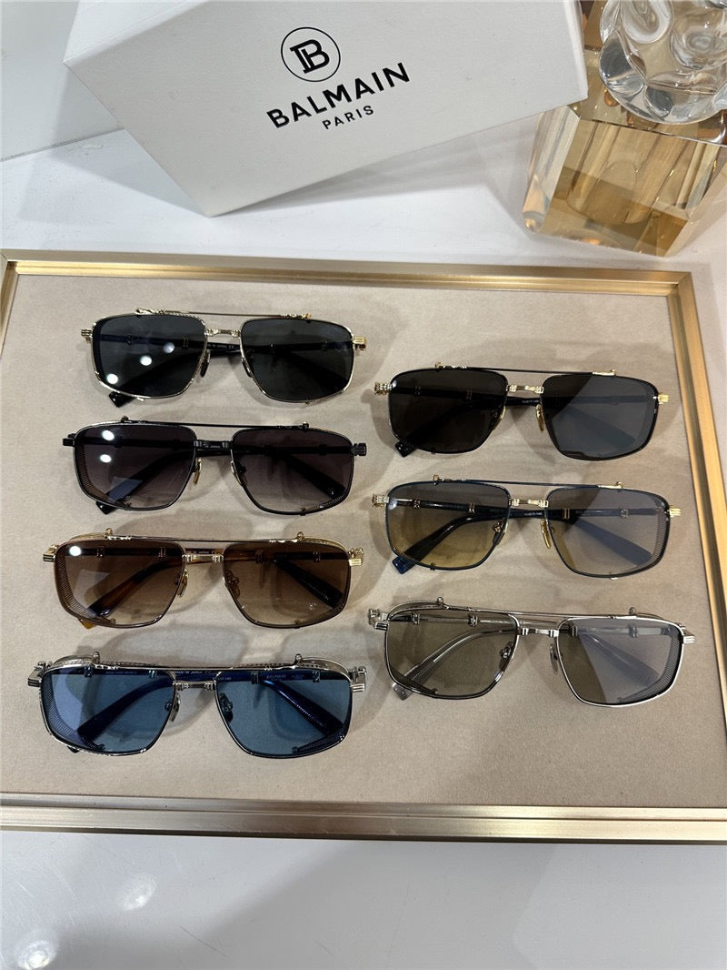 BALMAIN Balmain Brigade-V BPS-142D Unisex Sunglasses✨