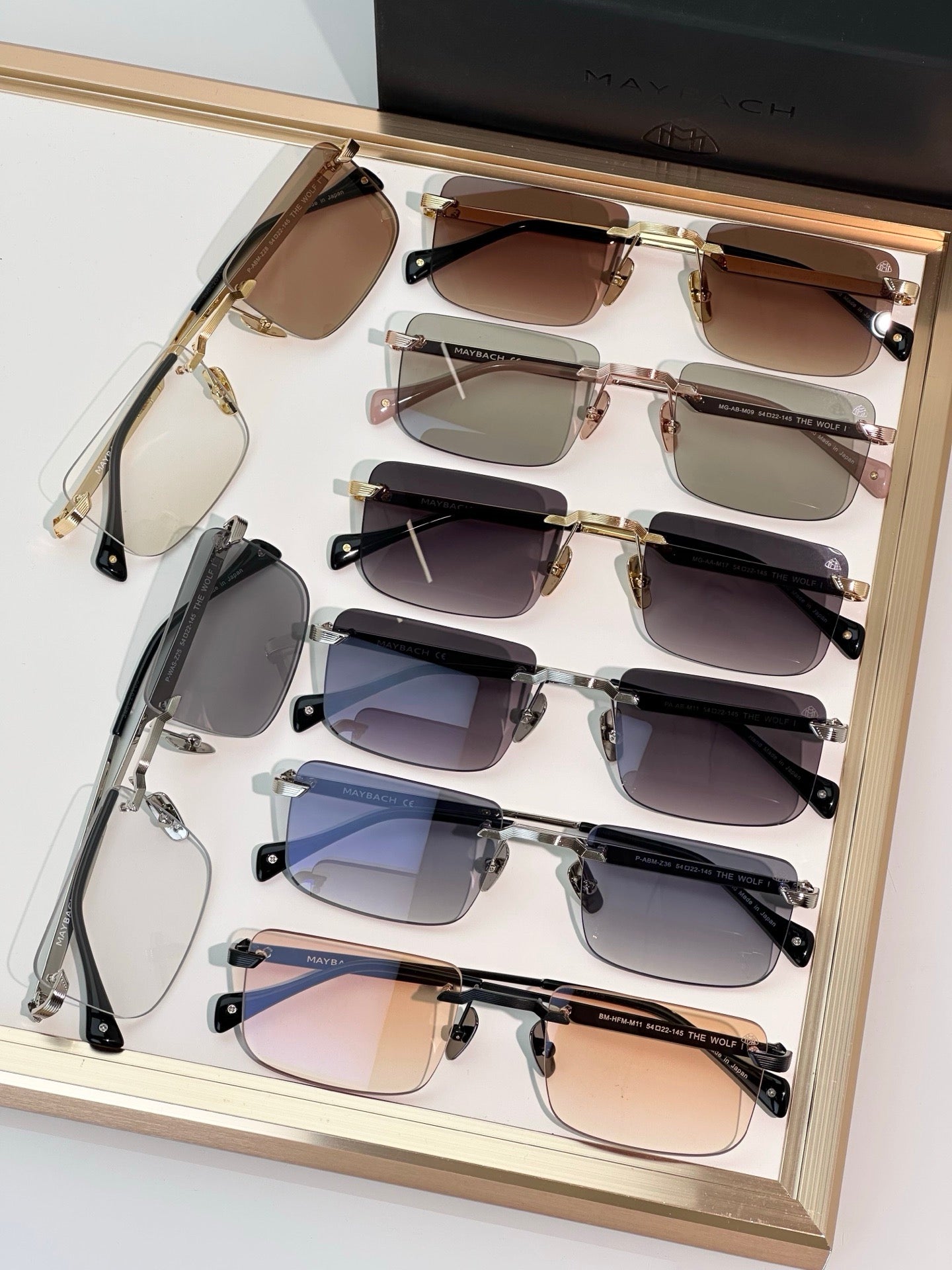 MAYBACH THE WOLF I Zeiss Lenses Photochromic Sunglasses 👑