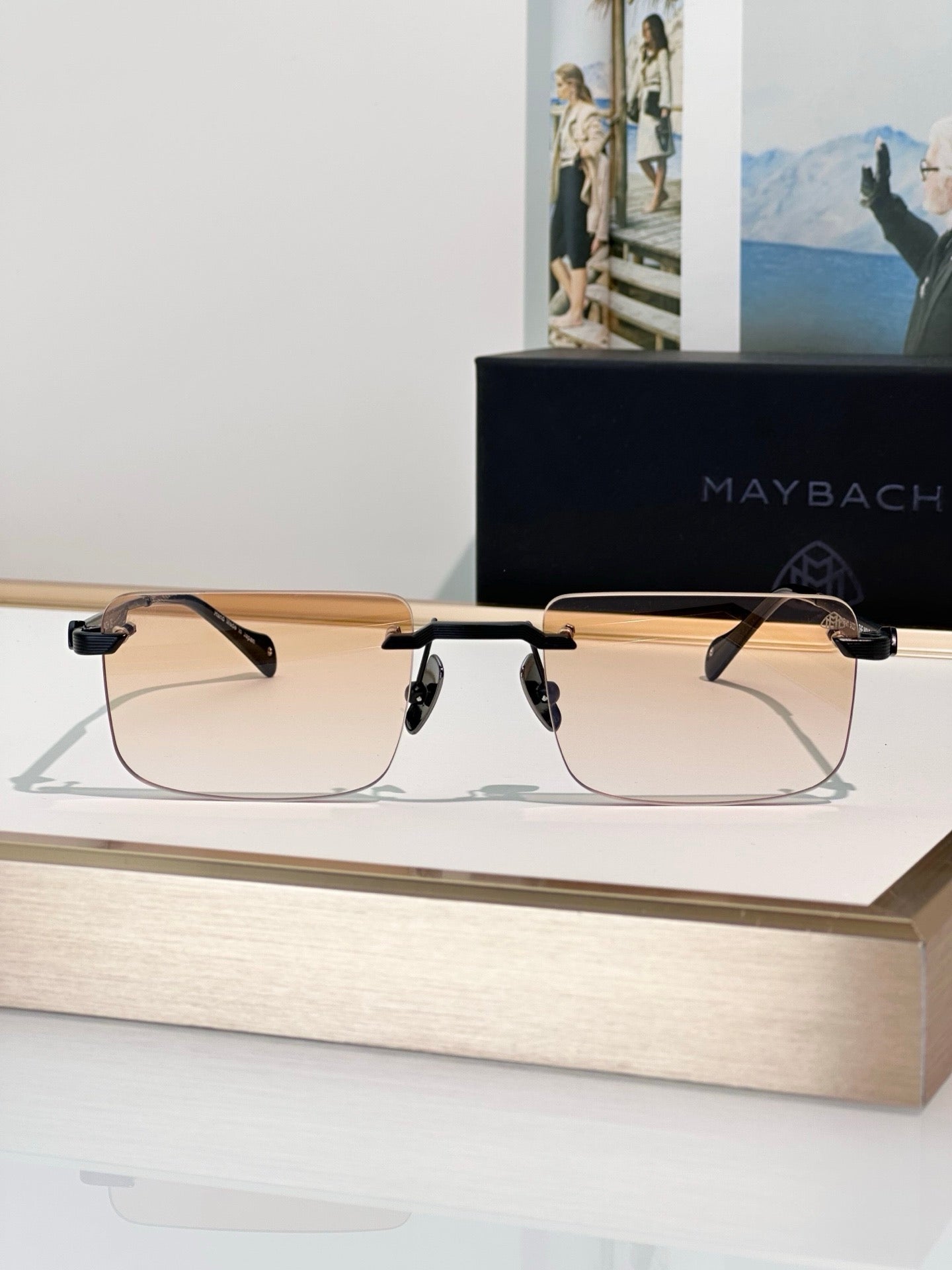MAYBACH THE WOLF I Zeiss Lenses Photochromic Sunglasses 👑