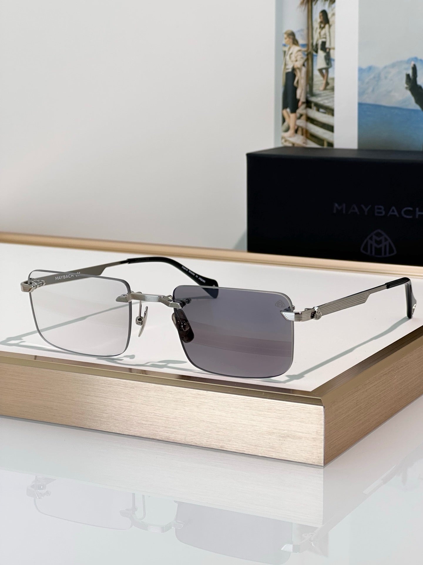 MAYBACH THE WOLF I Zeiss Lenses Photochromic Sunglasses 👑