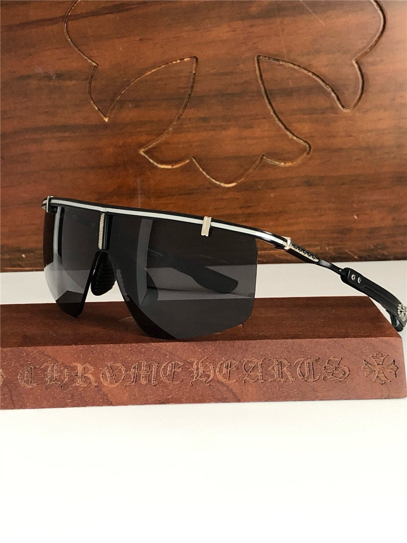 Chrome Hearts CLITANIC Unisex titanium mask frame Sunglasses⚜️