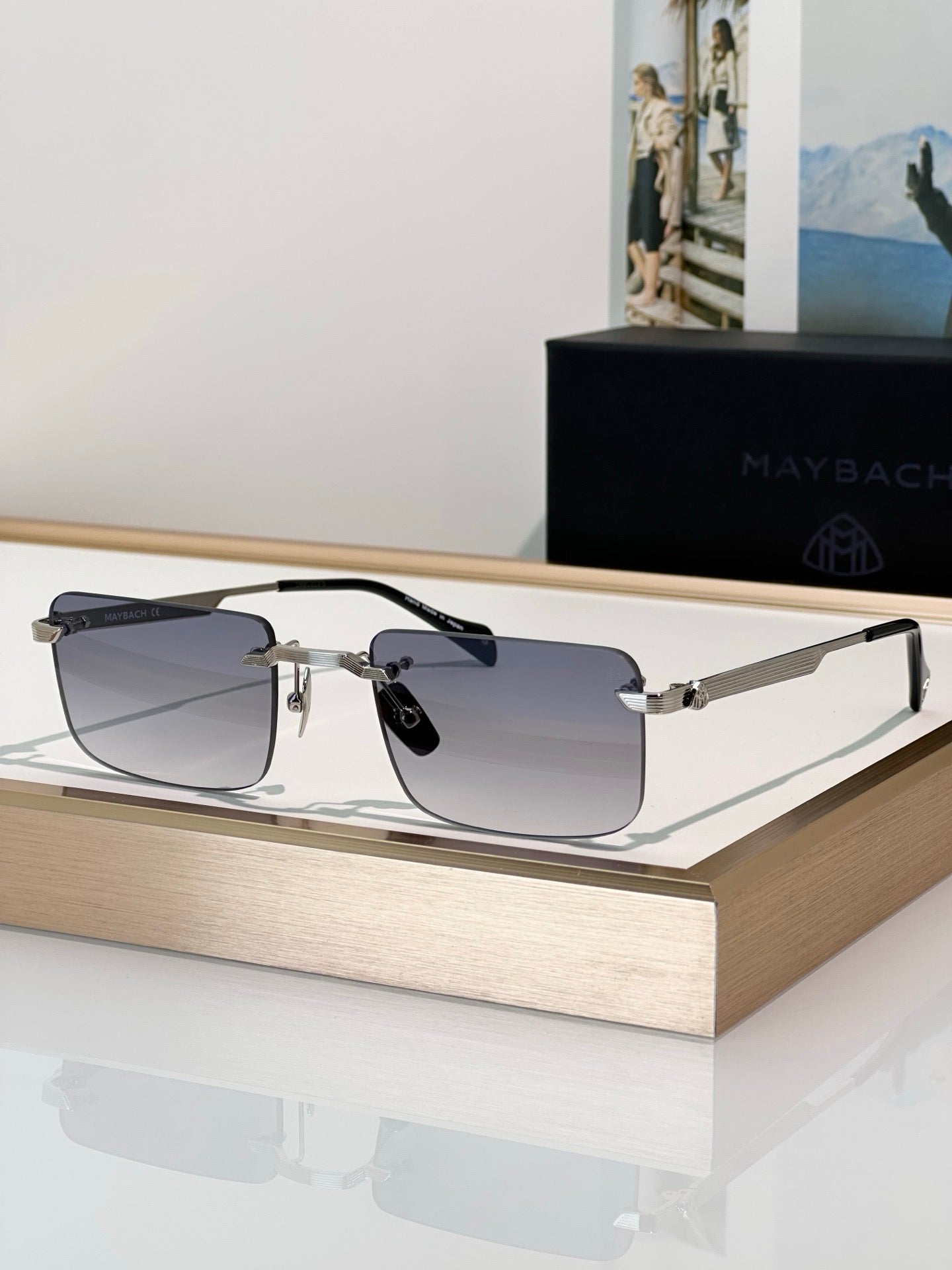 MAYBACH THE WOLF I Zeiss Lenses Photochromic Sunglasses 👑