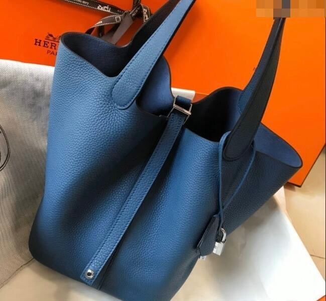 HERMES Hermes Picotin Lock Bag 18cm/22cm Taurillon Clemence Leather  ✨
