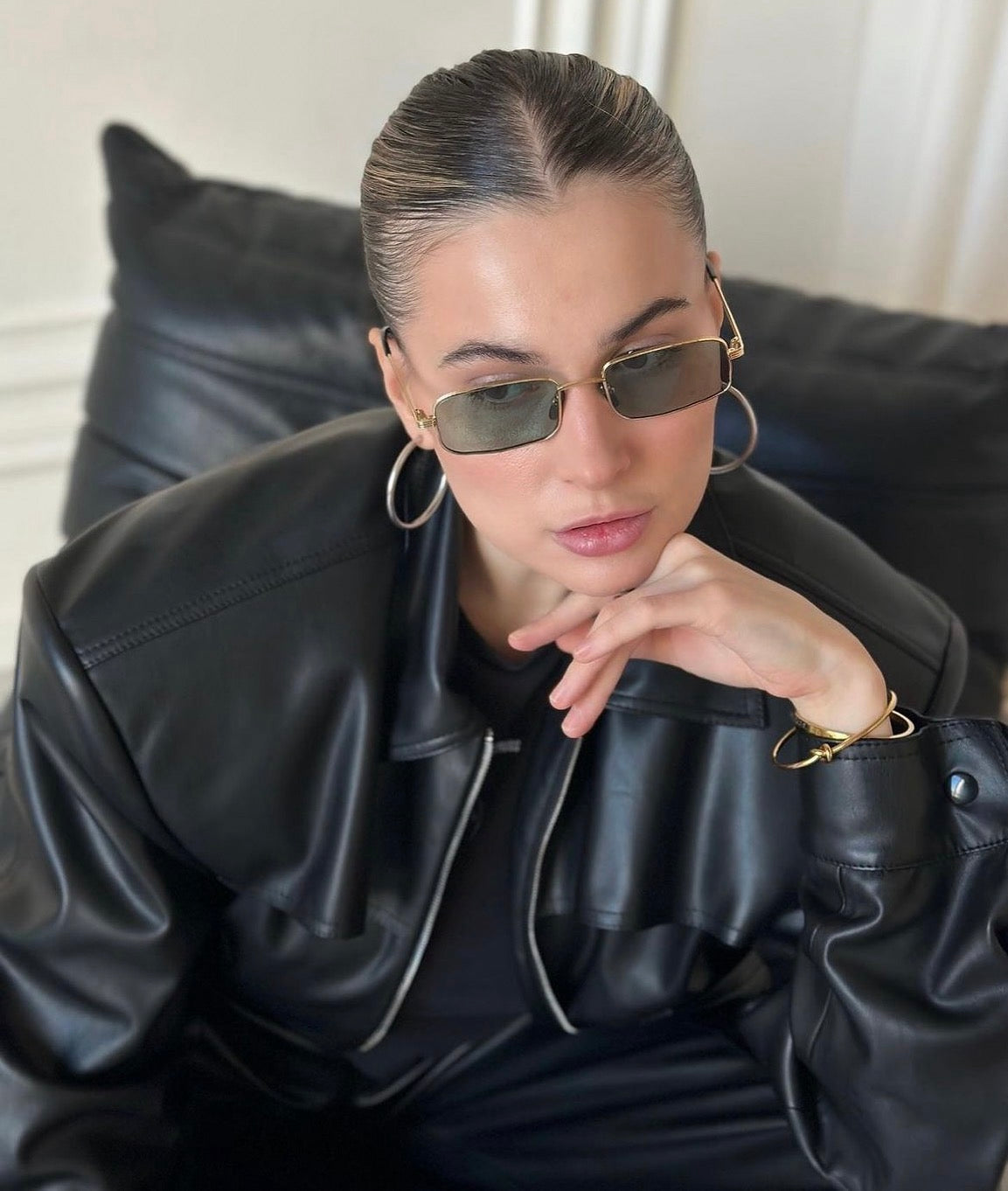 Gucci GG 1457S 002 57 19 Unisex Sunglasses ✨