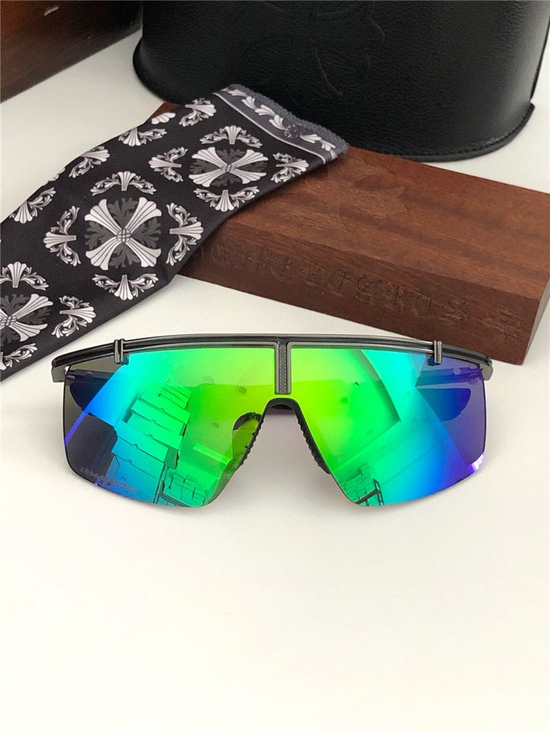 Chrome Hearts CLITANIC Unisex titanium mask frame Sunglasses⚜️