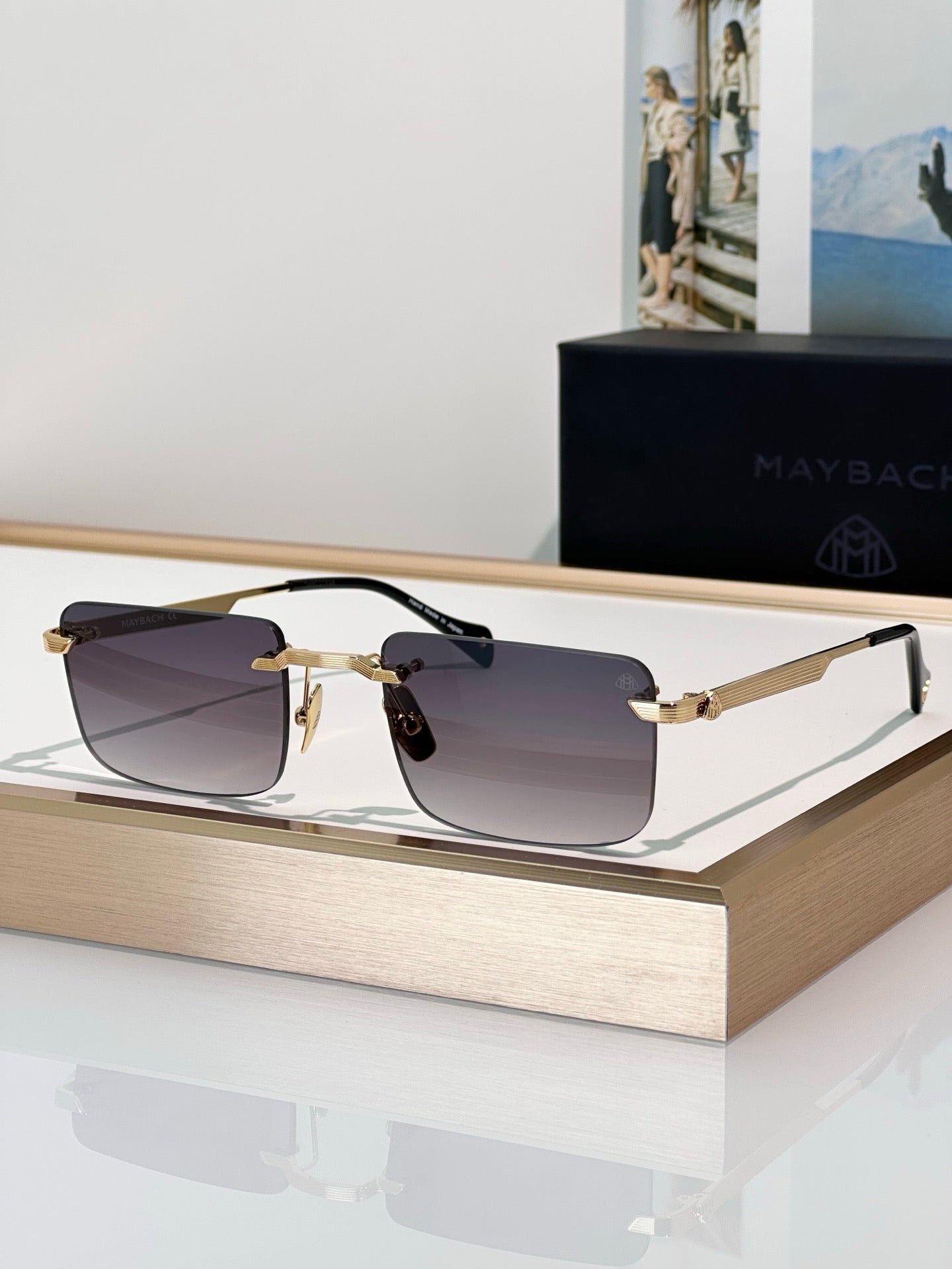 MAYBACH THE WOLF I Zeiss Lenses Photochromic Sunglasses 👑