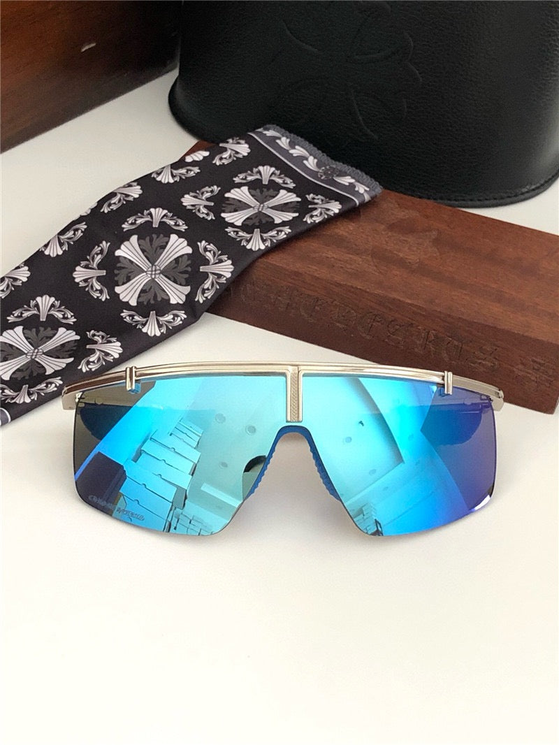 Chrome Hearts CLITANIC Unisex titanium mask frame Sunglasses⚜️
