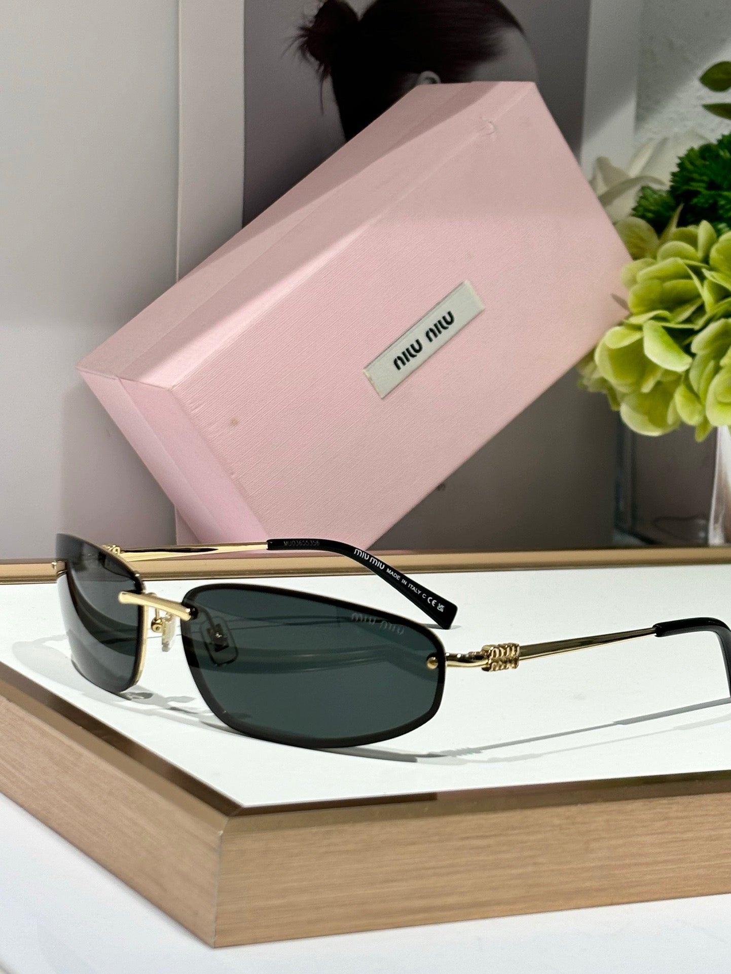 Miu Miu Runway SMUA50 Women's Sunglasses✨