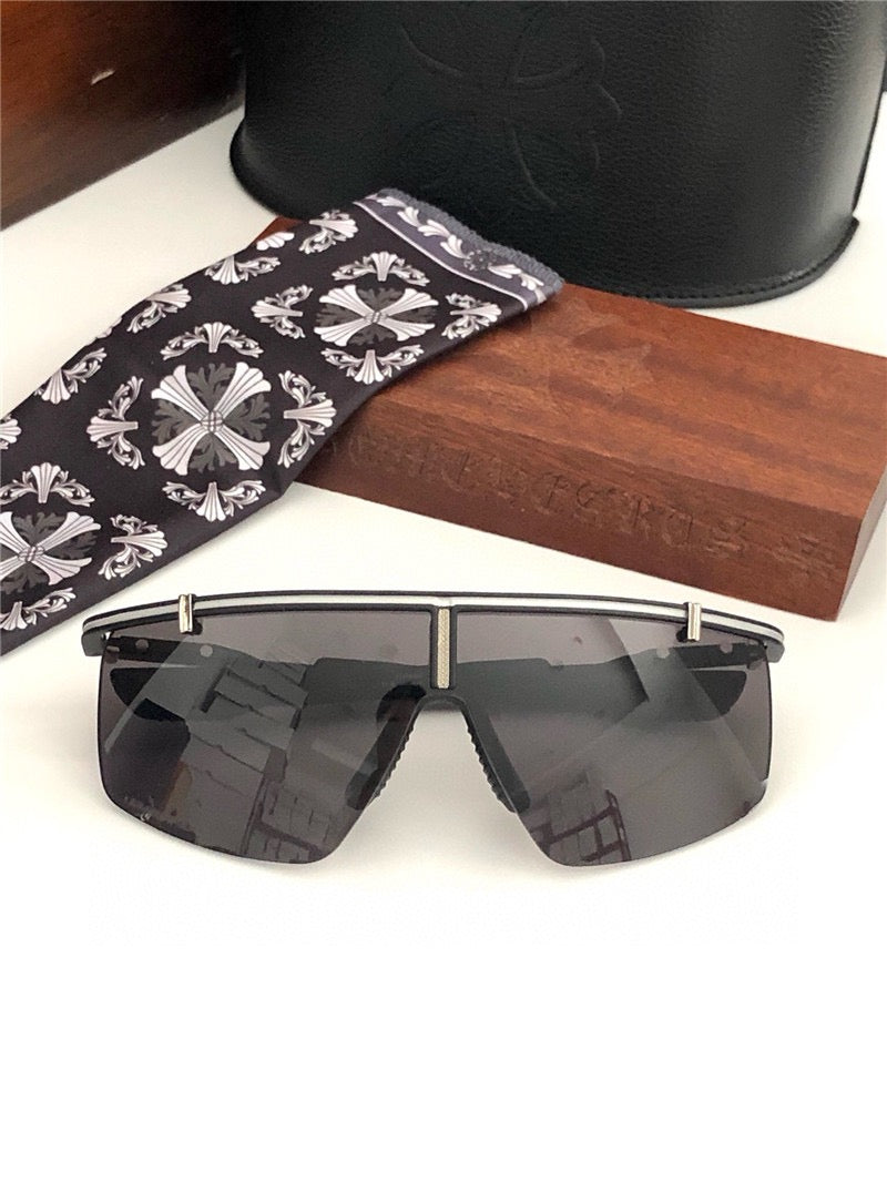 Chrome Hearts CLITANIC Unisex titanium mask frame Sunglasses⚜️
