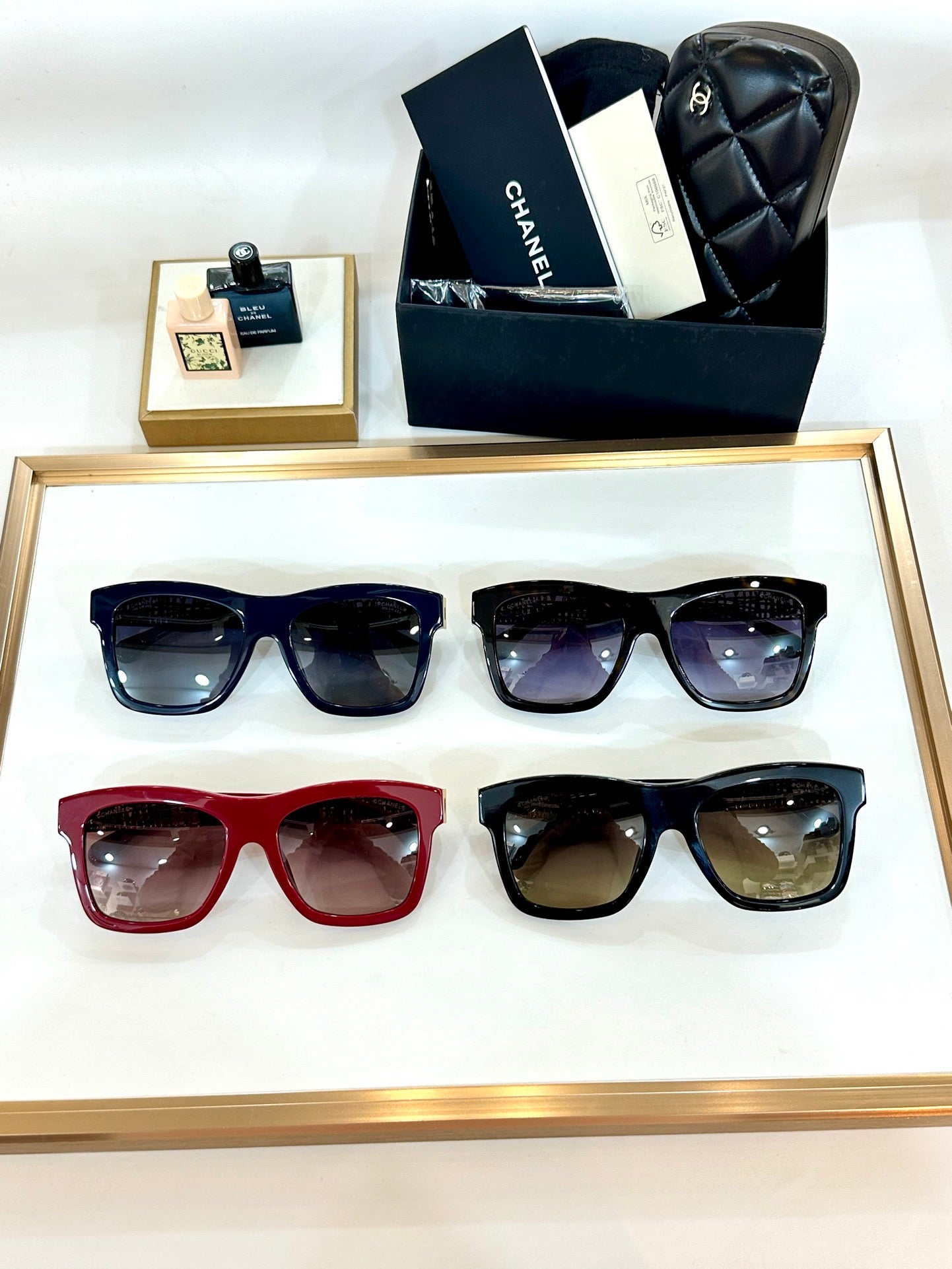 CHANEL 5533  Polarised SQUARE Sunglass🖤