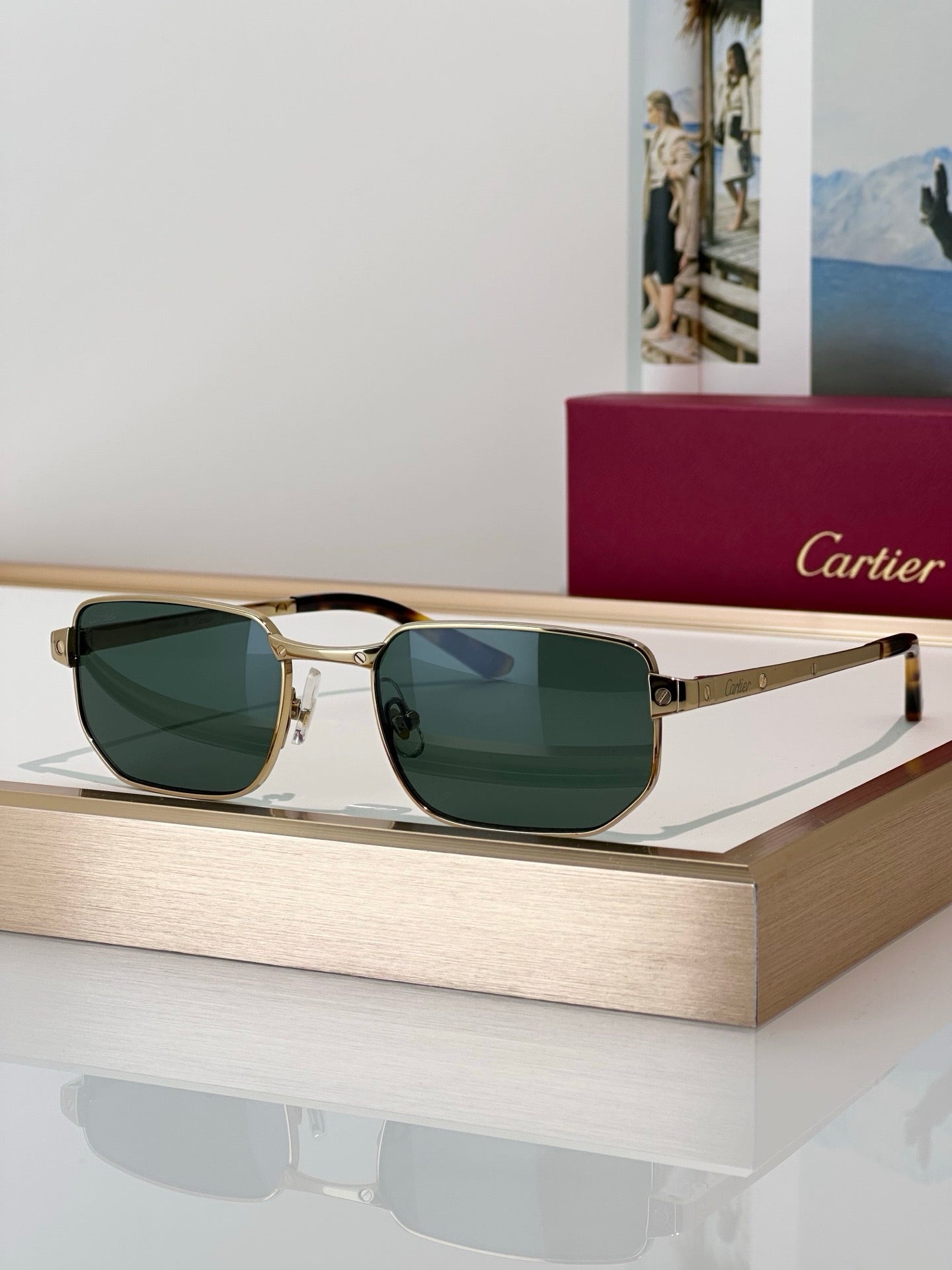 Cartier PREMIÈRE DE CARTIER CT0481O 001  Sunglasses 🐆