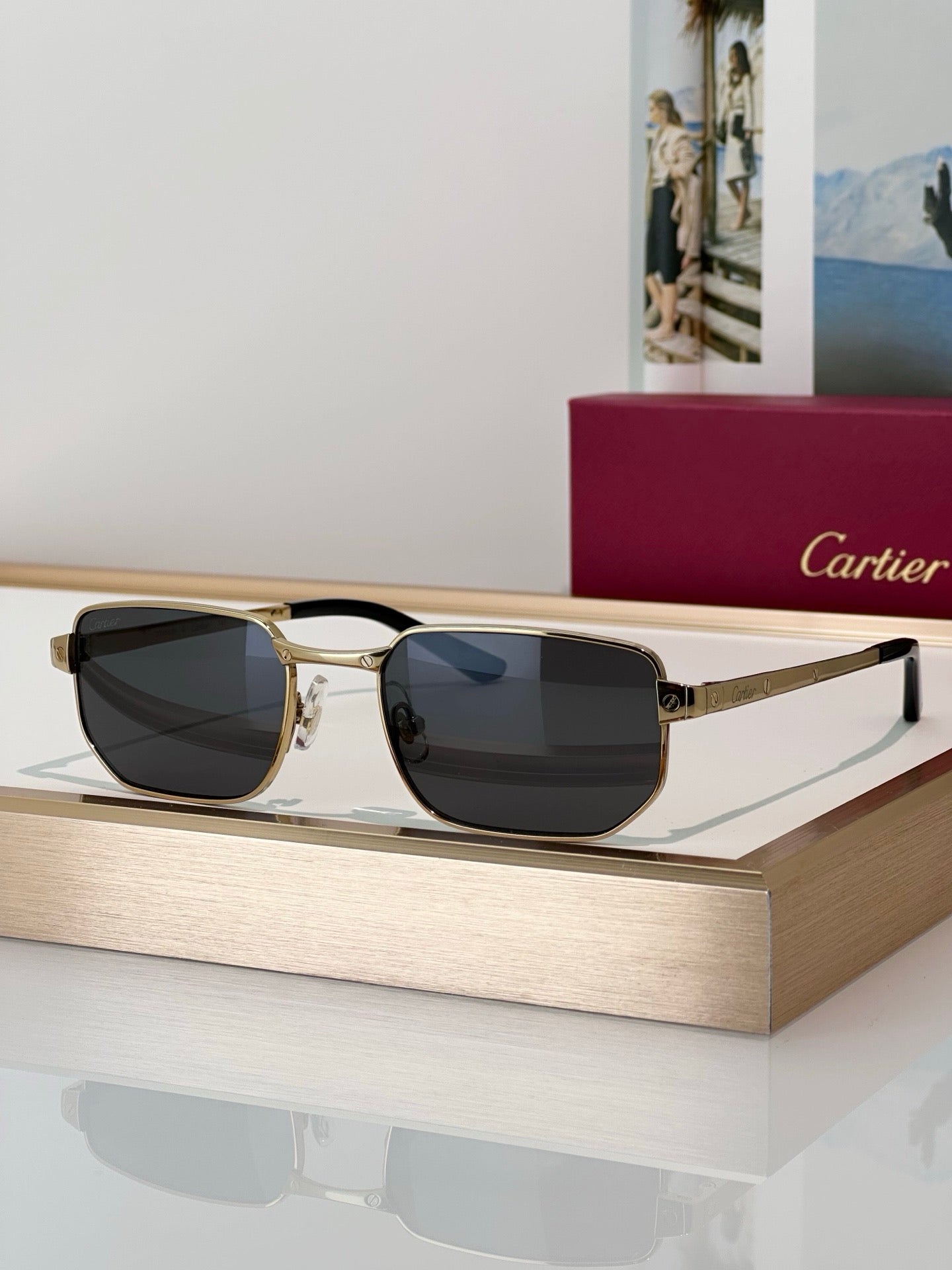 Cartier PREMIÈRE DE CARTIER CT0481O 001  Sunglasses 🐆