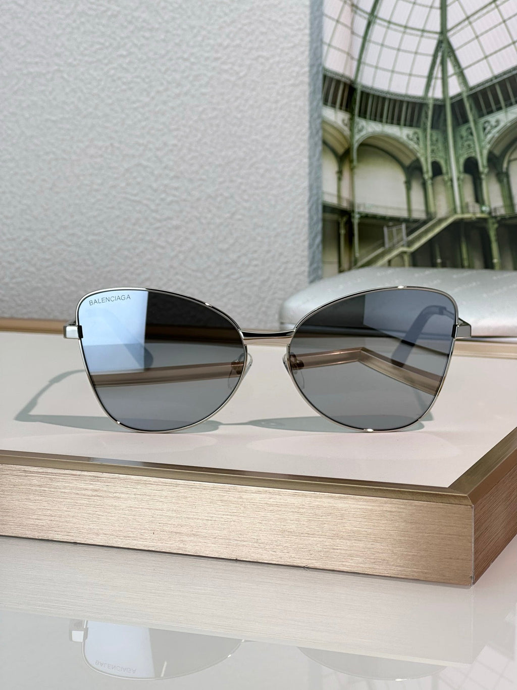 BALENCIAGA BB028O Metal Sunglasses 👽
