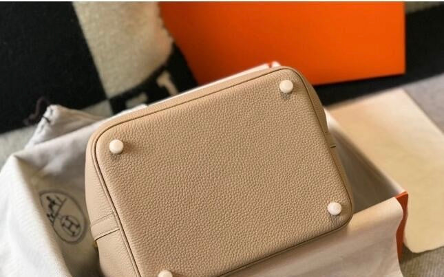 HERMES Hermes Picotin Lock Bag 18cm/22cm Taurillon Clemence Leather  ✨