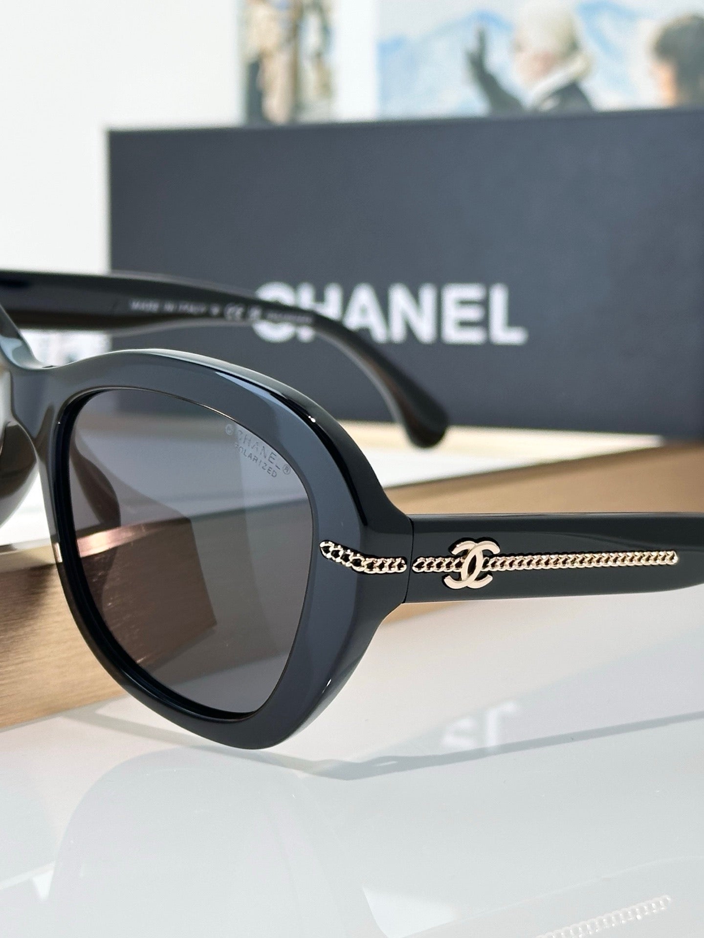 CHANEL 5510 Butterfly Polarises SUNGLASSES🖤